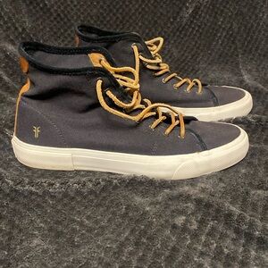 Frye Ludlow High-Top Sneaker Black 12